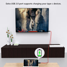 Load image into Gallery viewer, type C to HDMI(compatible with Thunderbolt 3), 4K 30Hz with USB 2.0 charger