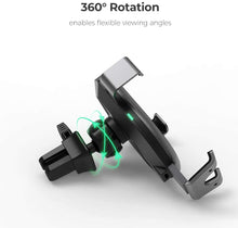 Load image into Gallery viewer, Wireless Gravity Car Charger Air Vent Mount Fast Charge Car Phone Holder - Wholesale
