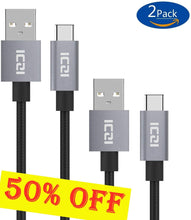 Load image into Gallery viewer, USB C to USB 2.0 Braided Nylon Cable - WholeSale