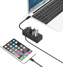 Load image into Gallery viewer, USB C Hub with 4 USB 3.0 Ports - WholeSale