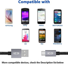 Load image into Gallery viewer, USB C to USB 2.0 Braided Nylon Cable - WholeSale