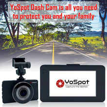 Load image into Gallery viewer, YoSpot Front and Rear Dual Dash Cam Dashboard Camera Recorder True 1080P Full HD - WholeSale