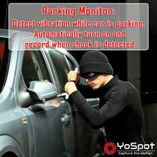 Load image into Gallery viewer, YoSpot Front and Rear Dual Dash Cam Dashboard Camera Recorder True 1080P Full HD - WholeSale