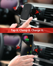 Load image into Gallery viewer, YoSpot Smart Wireless Charger Auto-Clamp Mount, For iPhone Samsung Pixel (Red) - WholeSale