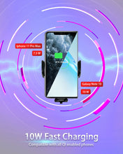 Load image into Gallery viewer, YoSpot Smart Wireless Charger Auto-Clamp Mount, For iPhone Samsung Pixel (Red) - WholeSale