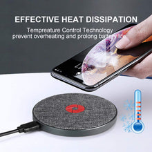 Load image into Gallery viewer, YoSpot Wireless Charger Qi-Certified 10W Compatible with AirPods Xs MAX/XR/XS/X/8/8 Plus (7.5W), Note9/S9/S9 Plus/Note 8/S8/S8 Plus (10W) All Other Qi-Enabled Phones(5W) (No AC Adapter)