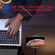 Load image into Gallery viewer, YoSpot Wireless Charger Qi-Certified 10W Compatible with AirPods Xs MAX/XR/XS/X/8/8 Plus (7.5W), Note9/S9/S9 Plus/Note 8/S8/S8 Plus (10W) All Other Qi-Enabled Phones(5W) (No AC Adapter)