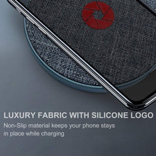 Load image into Gallery viewer, YoSpot Wireless Charger Qi-Certified 10W Compatible with AirPods Xs MAX/XR/XS/X/8/8 Plus (7.5W), Note9/S9/S9 Plus/Note 8/S8/S8 Plus (10W) All Other Qi-Enabled Phones(5W) (No AC Adapter)