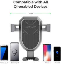 Load image into Gallery viewer, Wireless Gravity Car Charger Air Vent Mount Fast Charge Car Phone Holder - Wholesale
