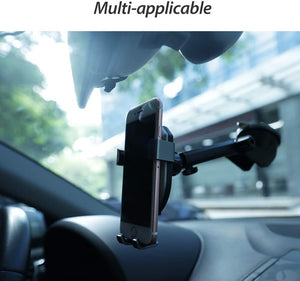 Dashboard & Windshield Car Phone Mount Adjustable Holder Stand Telescopic Arm