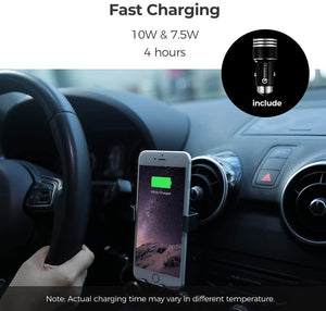 Wireless Gravity Car Charger Air Vent Mount Fast Charge Car Phone Holder - Wholesale