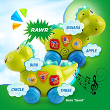 Load image into Gallery viewer, Talking dinosaur toy with lights - WholeSale
