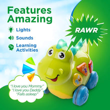 Load image into Gallery viewer, Talking dinosaur toy with lights - WholeSale
