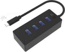 Load image into Gallery viewer, USB C Hub with 4 USB 3.0 Ports - WholeSale
