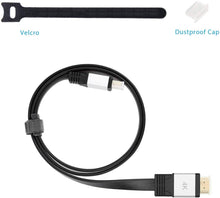 Load image into Gallery viewer, HDMI 4k Flat Cable support Ethernet audio return 3.3ft - WholeSale
