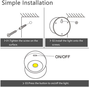 Tap Light Battery Operated LED Light - WholeSale