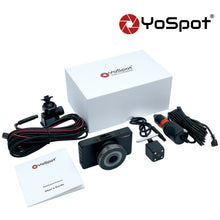 Load image into Gallery viewer, YoSpot Front and Rear Dual Dash Cam Dashboard Camera Recorder True 1080P Full HD - WholeSale
